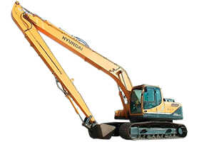 Длиннорукий экскаватор Hyundai R210LC-7