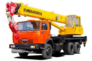 Автокран КС-35712 «Ивановец», 16 т