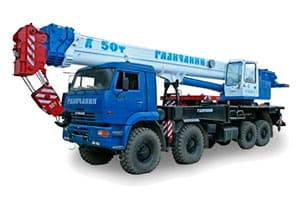 Камаз КС-65713-5 «Галичанин», 50 т